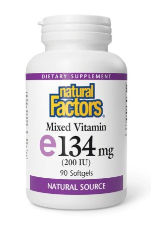Mixed Vitamin E 134 mg (200 IU) - 90 softgels