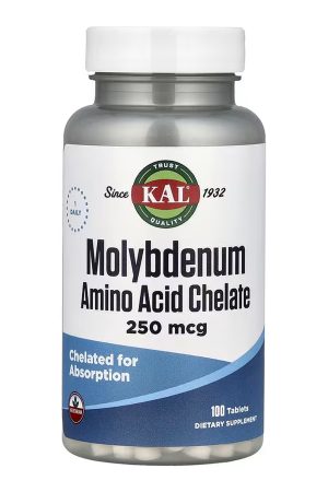 Molybdenum Amino Acid Chelate 250 mcg - 100 tabs