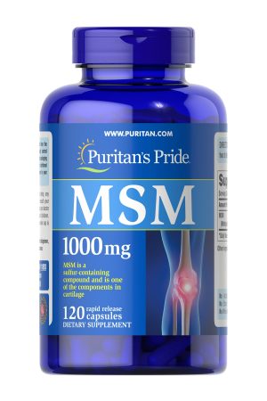 MSM 1000 mg - 120 caps