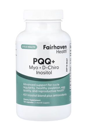 PQQ + Myo + D-Chiro Inositol Plus - 120 caps