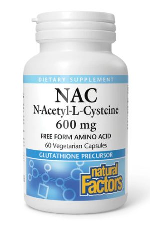 N-Acetyl-L-Cysteine Amino Acid 600mg - 60 vcaps