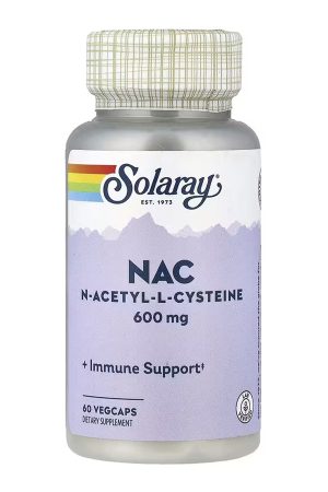 NAC (N-Acetyl-L-Cysteine) 600mg - 60 vcaps
