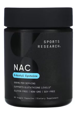 NAC - N-Acetyl-L-Cysteine 600mg - 90 vcaps