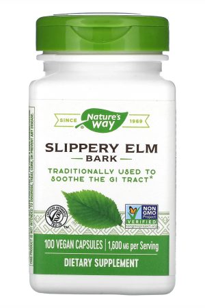 Slippery Elm Bark - 100 vcaps