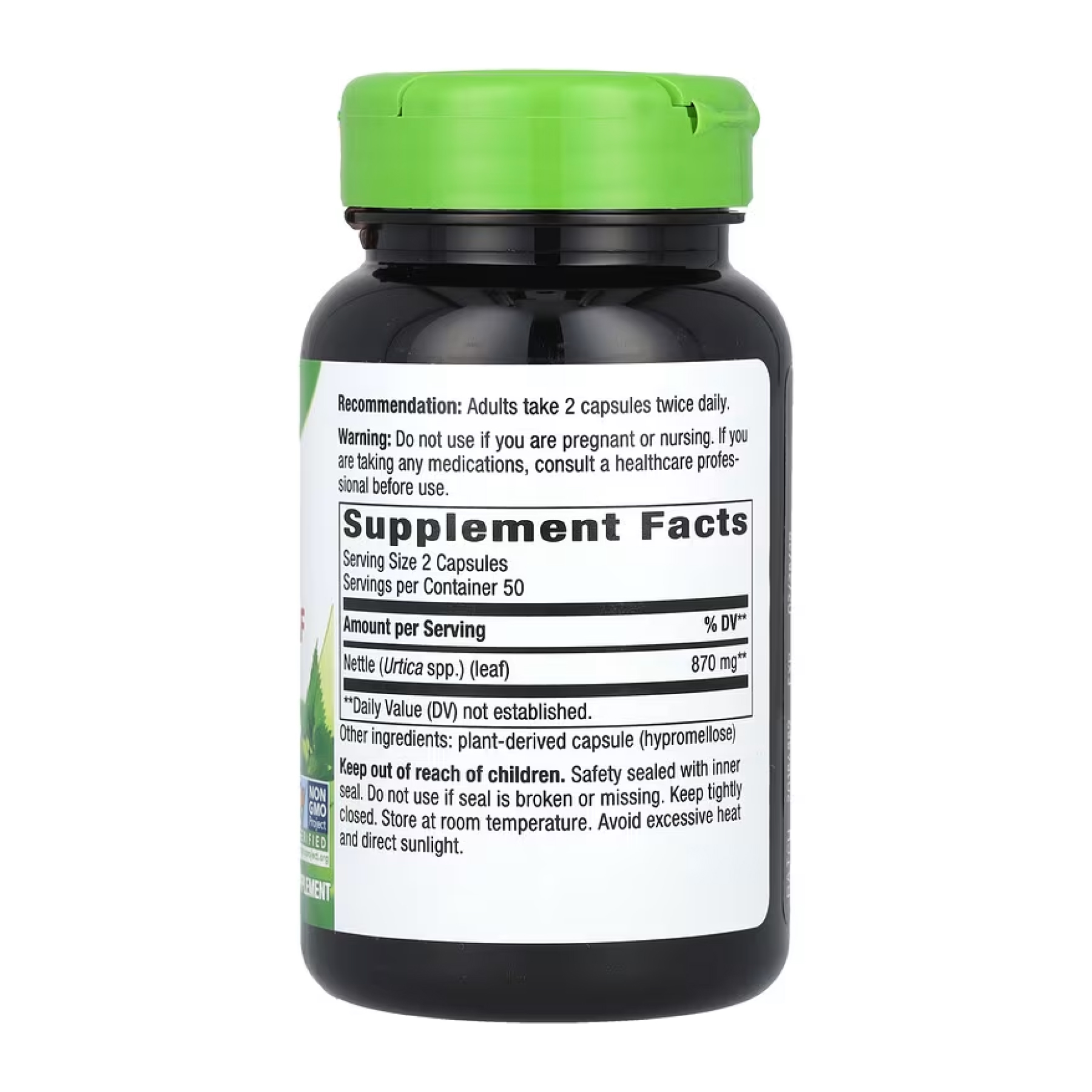 Nettle Leaf - 100 vcaps - Зображення 2