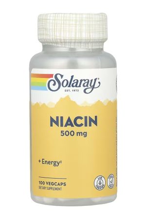 Niacin 500mg - 100 vcaps