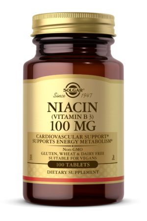 Niacin (Vitamin B3) 100mg - 100 tabs