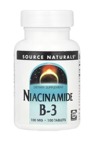 Niacinamide B-3 100 mg - 100 tabs