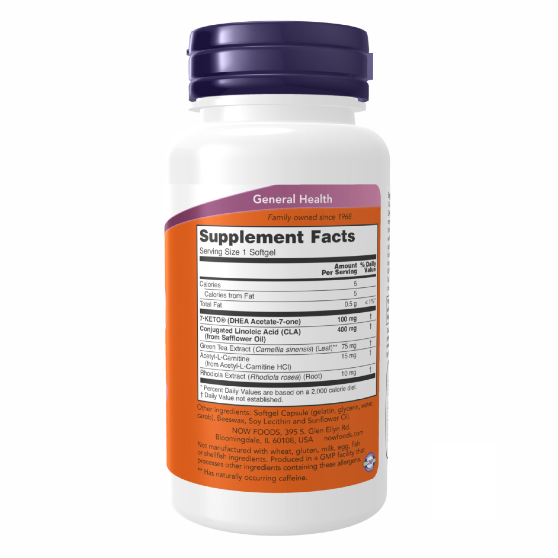 7-KETO LeanGels 100 mg - 60 Softgels - Зображення 2