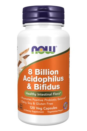 8 Billion Acidophilus & Bifidus - 120 vcaps