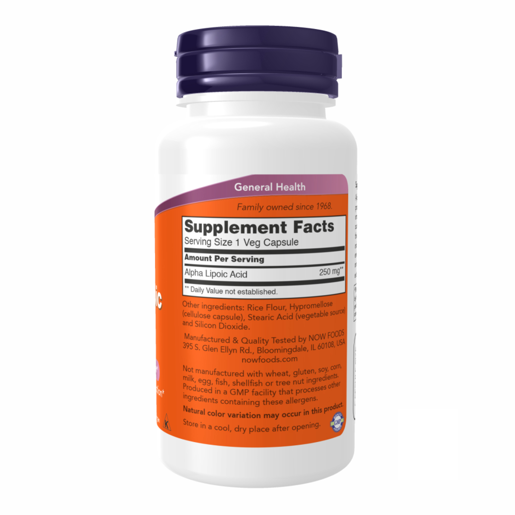 Alpha Lipoic Acid 250 mg - 60 vcaps - Зображення 2