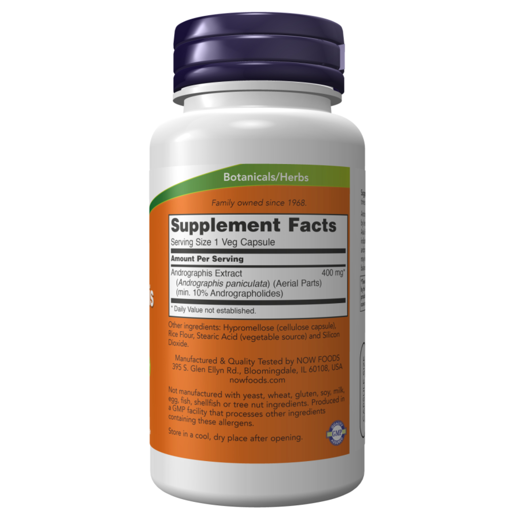 Andrographis Extract 400mg - 90 vcaps - Зображення 2