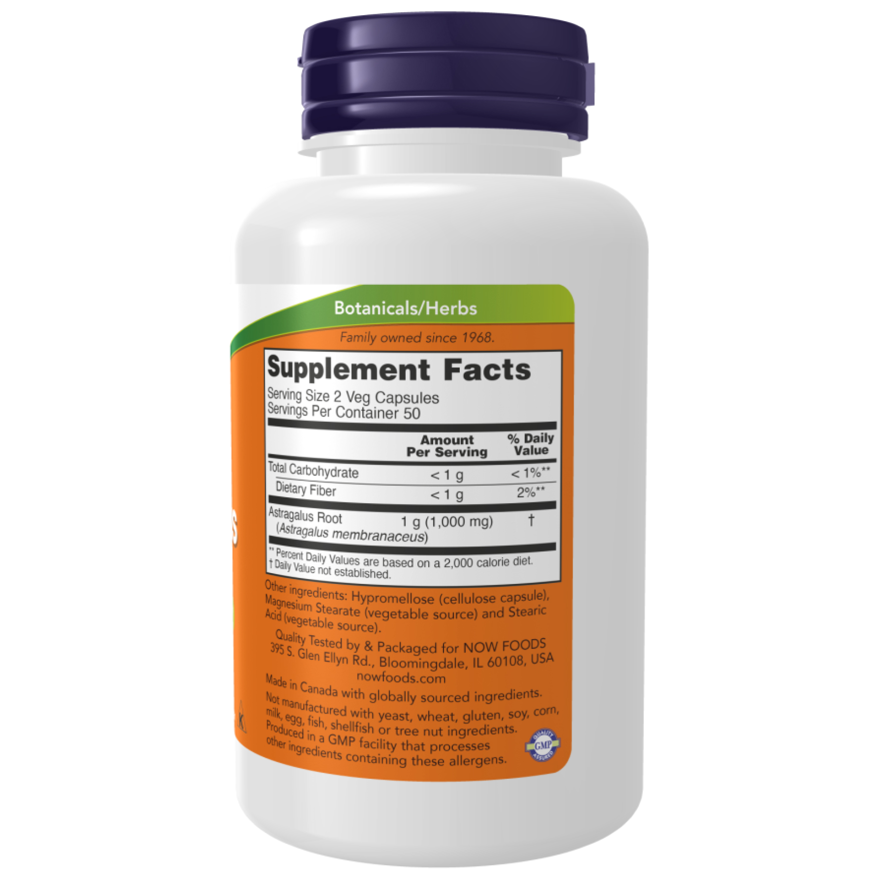 Astragalus 500 mg - 100 vcaps - Зображення 2
