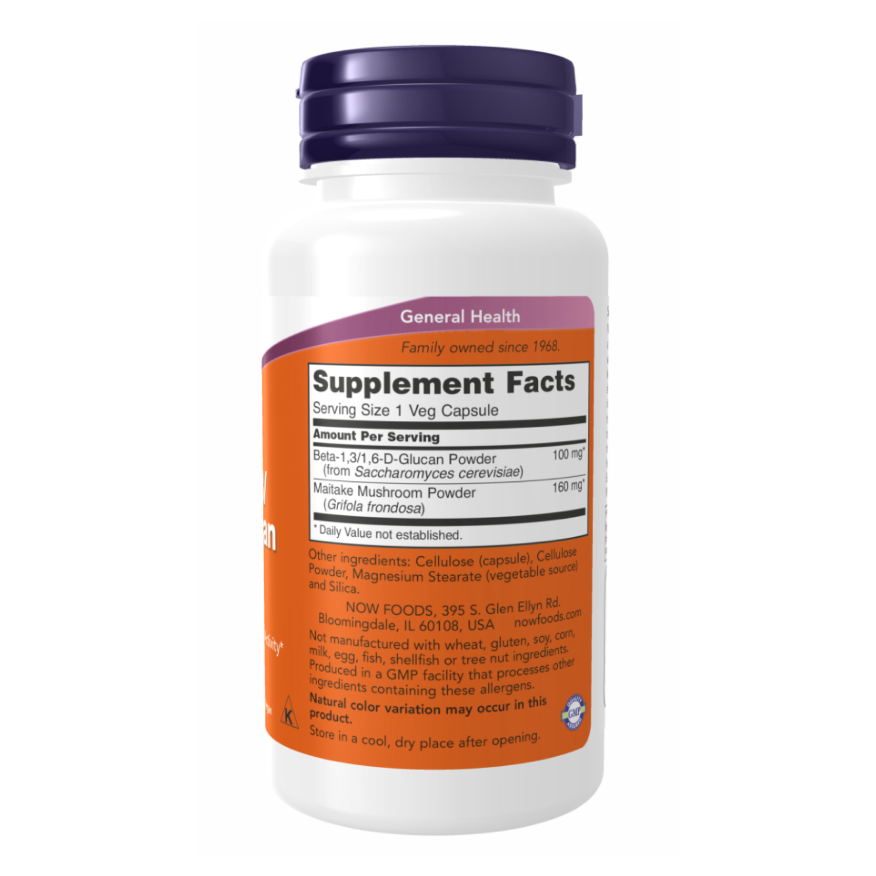 Beta-1,3/1,6-D-Glucan 100mg - 90 vcaps - Зображення 2