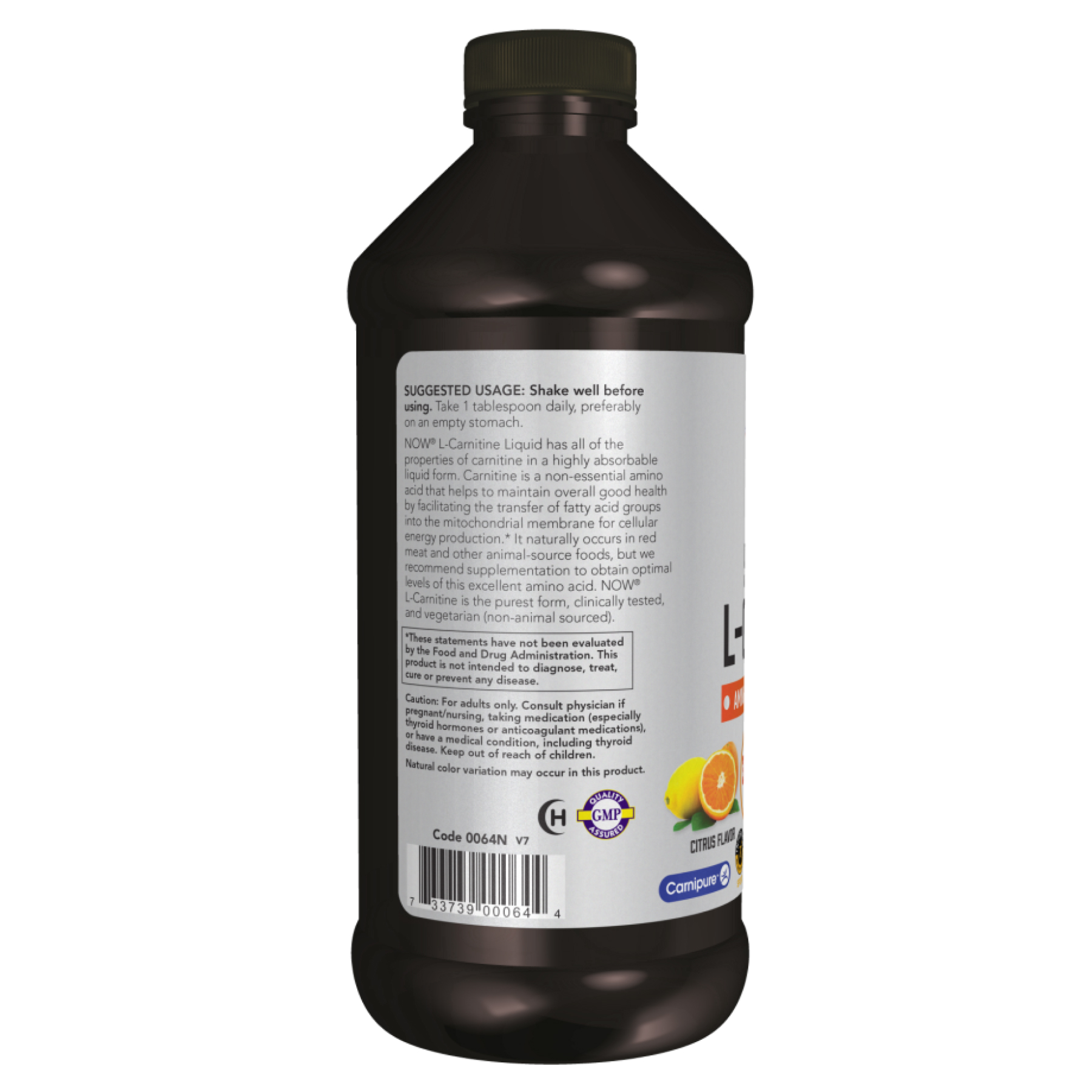 Carnitine Liquid 3000mg - 473ml - Зображення 3