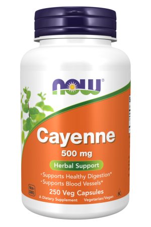 Cayenne 500mg - 250 vcaps