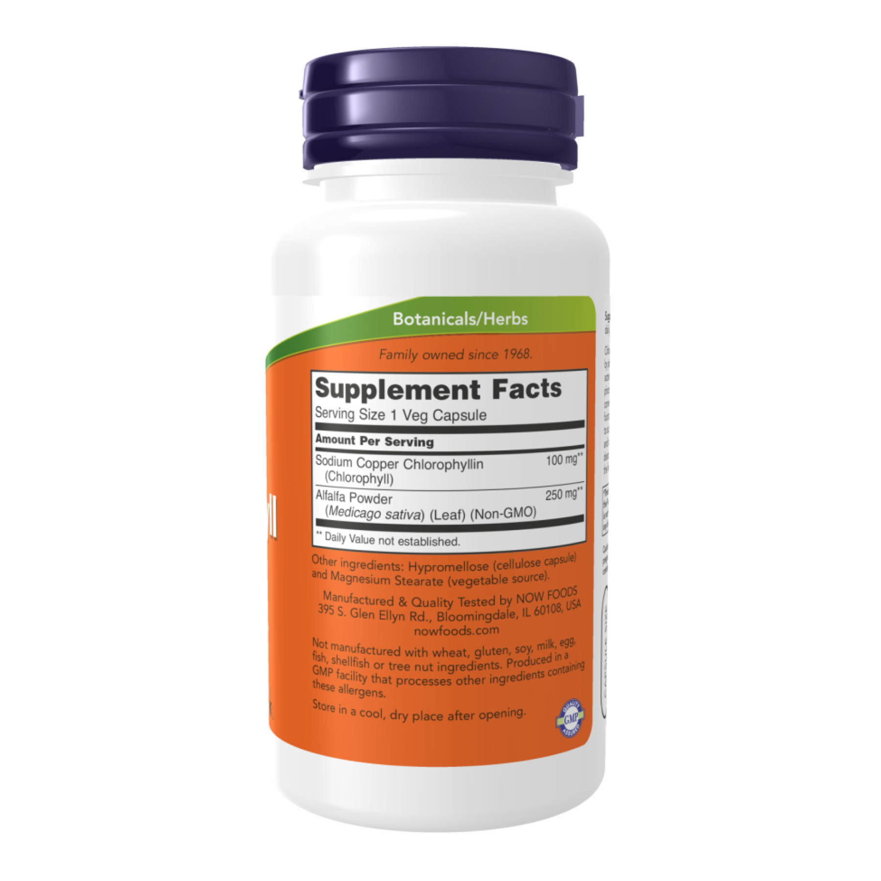 Chlorophyll 100 mg - 90 vcaps - Зображення 2