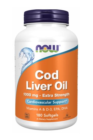 Cod Liver Oil 1000mg - 180 sgels