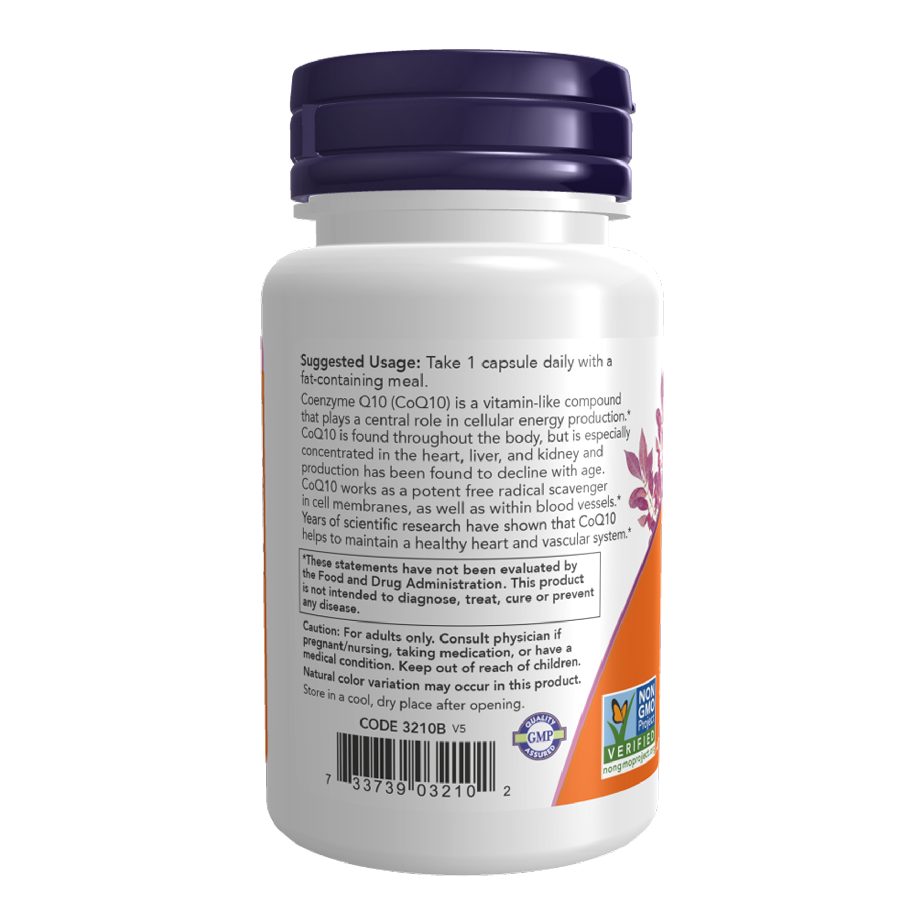 COQ10 100mg - 30 vcaps - Зображення 3