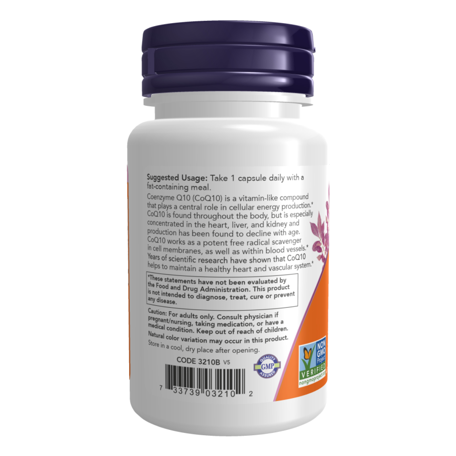 CoQ10 100mg - 90 vcaps - Зображення 3