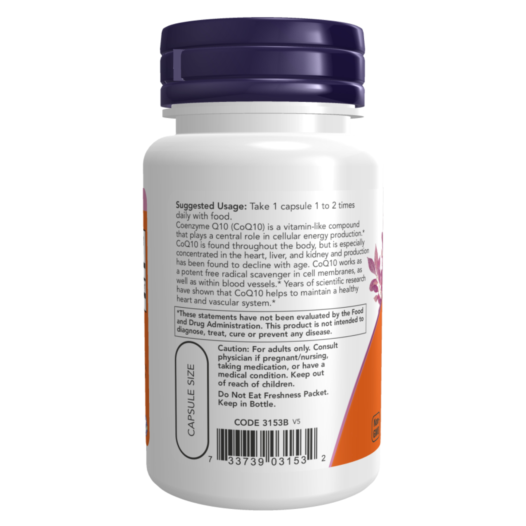 CoQ10 60mg - 60vcaps - Зображення 3
