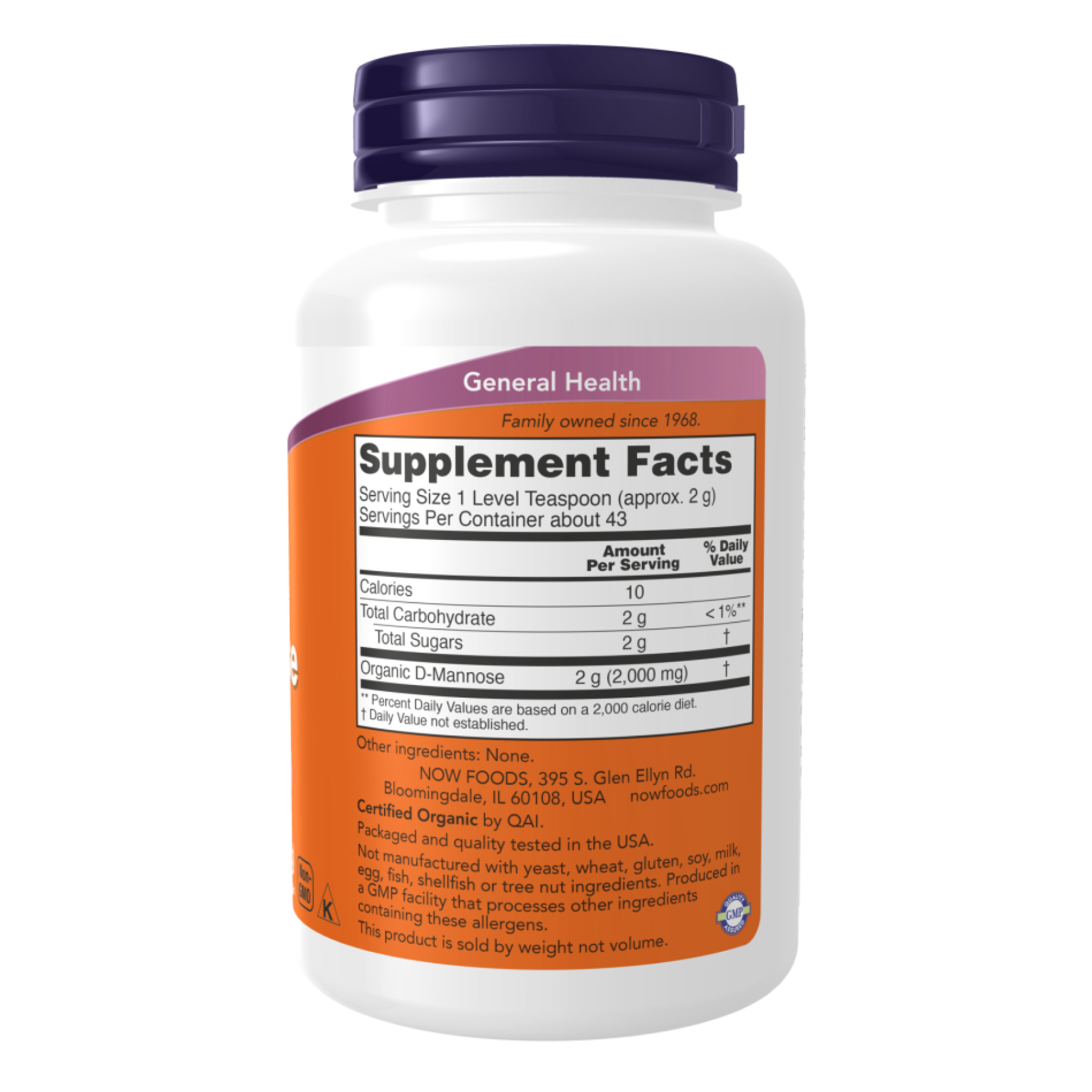 D-Mannose Powder - 170g - Зображення 2