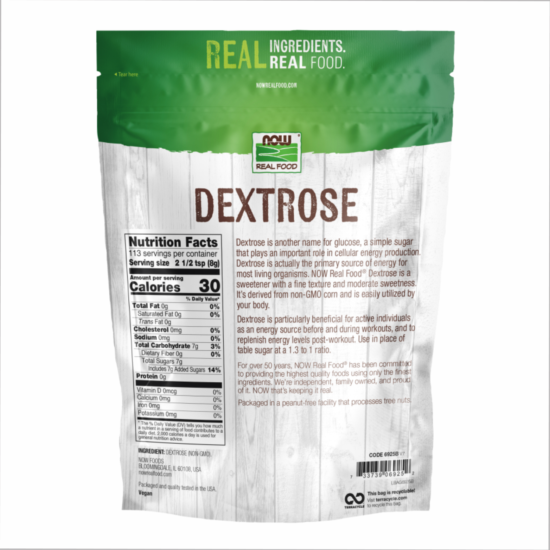 Dextrose - 907g - Зображення 2