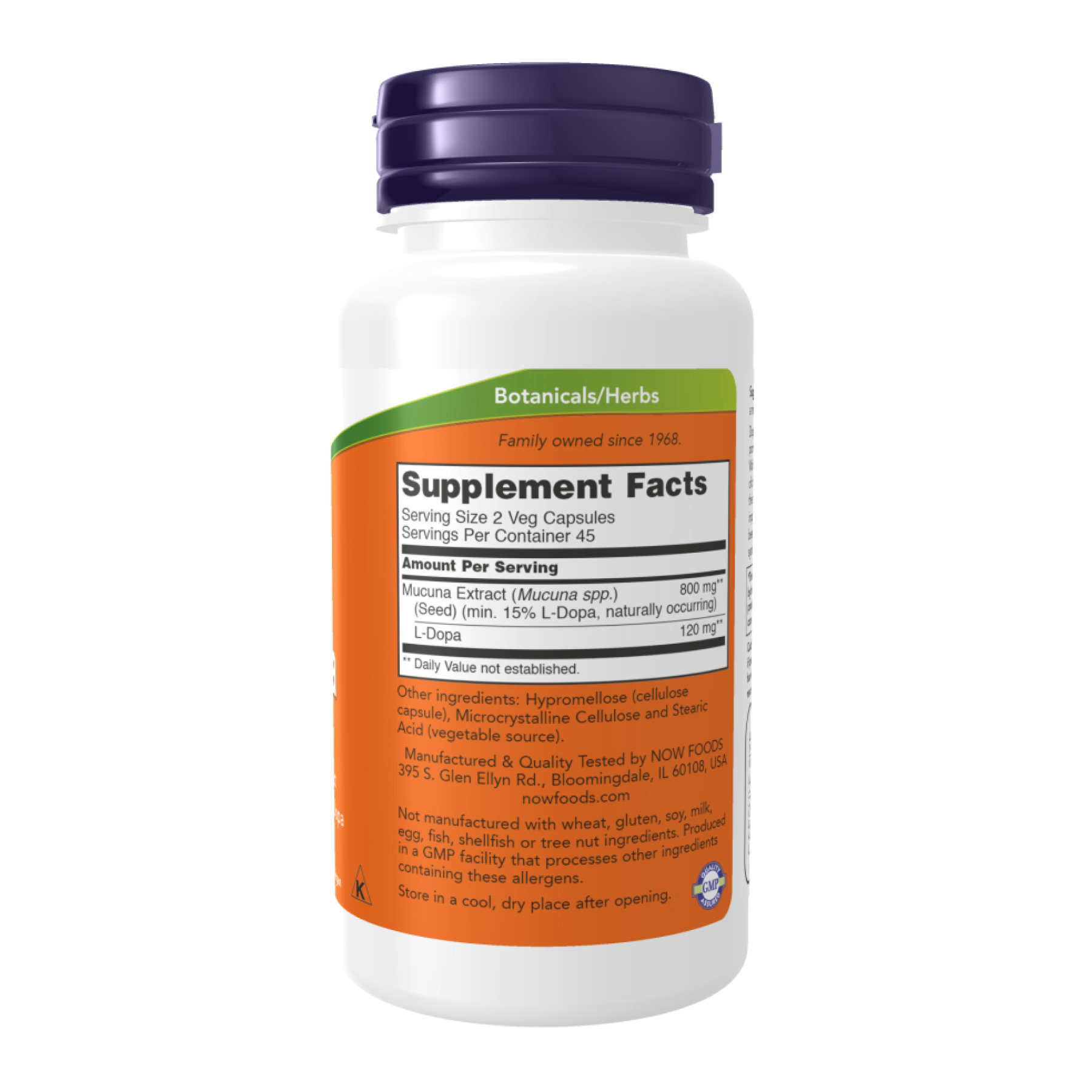 Dopa Mucuna - 180 vcaps - Зображення 2