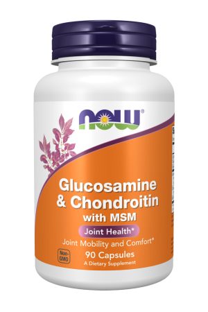 Glucosamine & Chondroitin with MSM - 90 vcaps