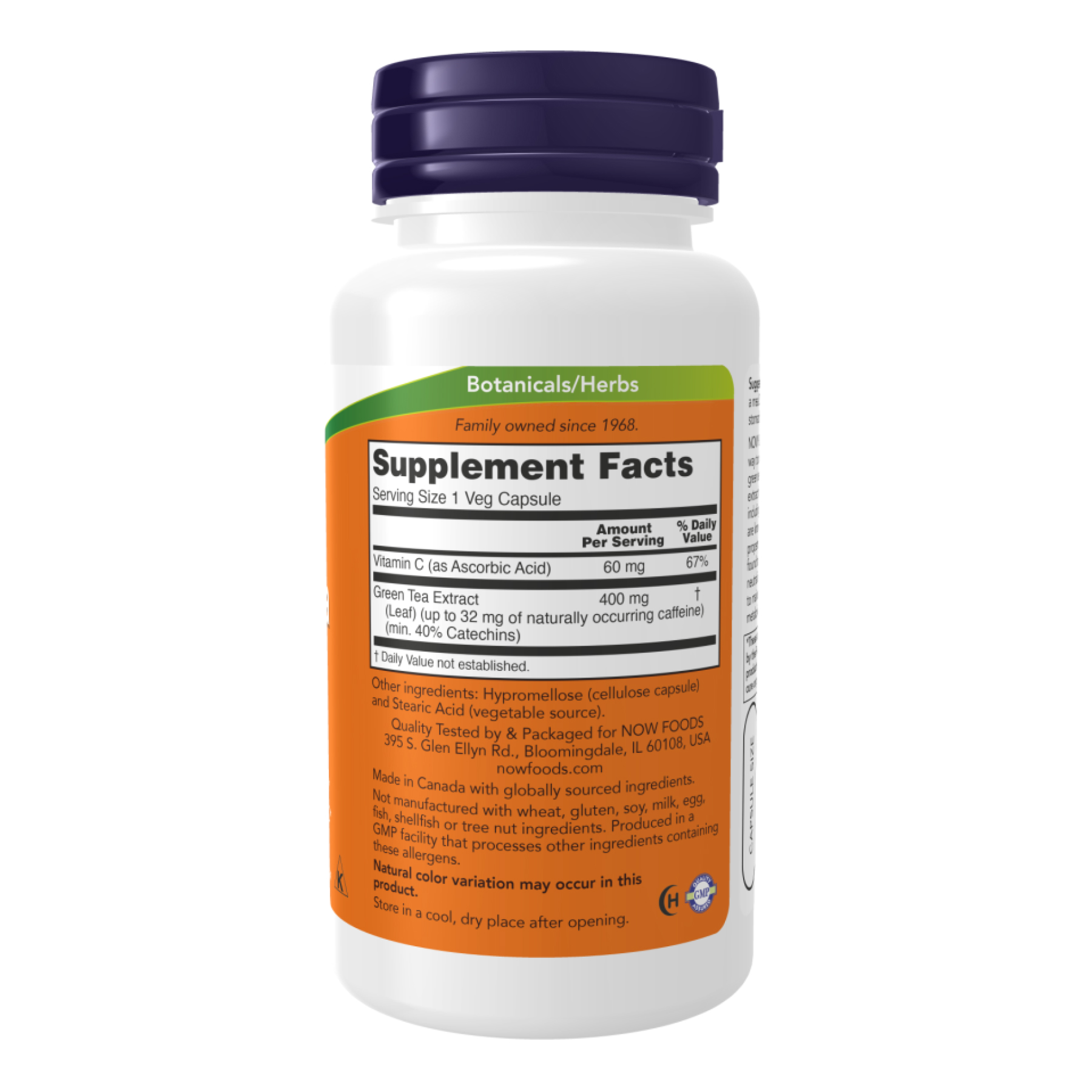 Green Tea Extract 400mg - 100 vcaps - Зображення 2