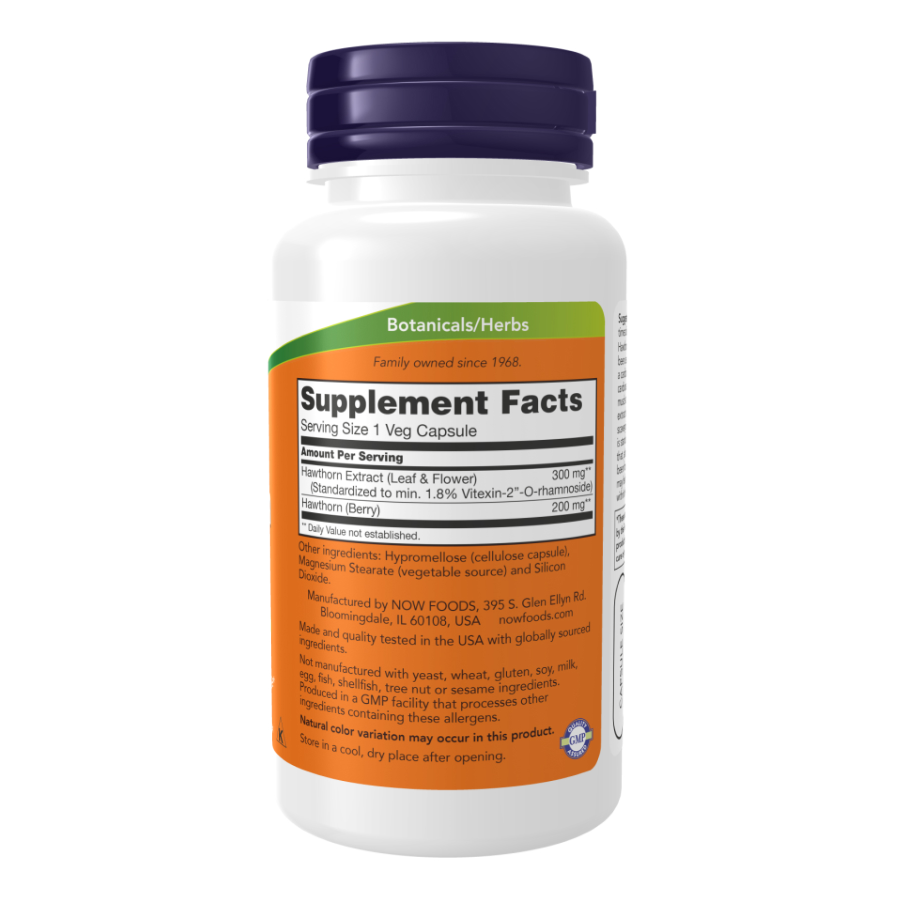 Hawthorn Extract 300mg - 90 vcaps - Зображення 2