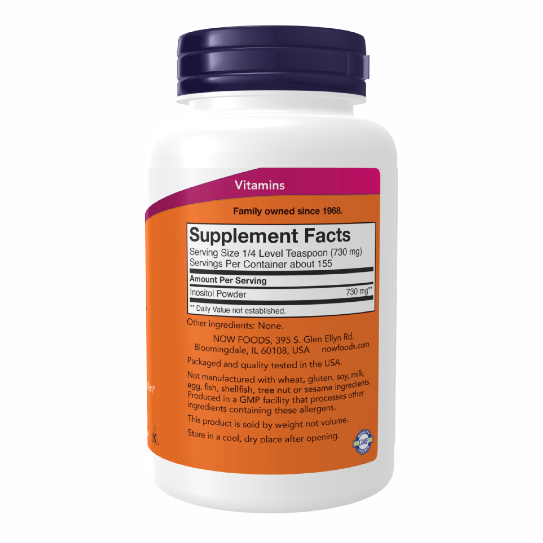 Inositol Powder - 4 oz - Зображення 2