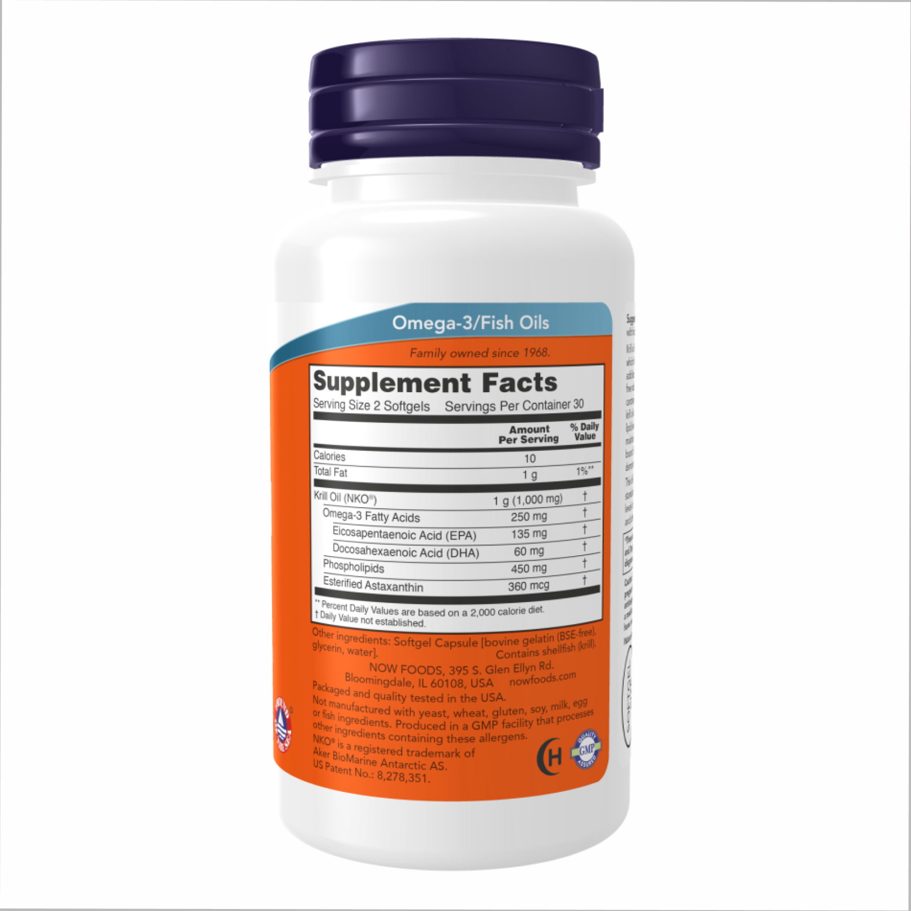 Krill Oil 500 mg - 60 sgels - Зображення 2