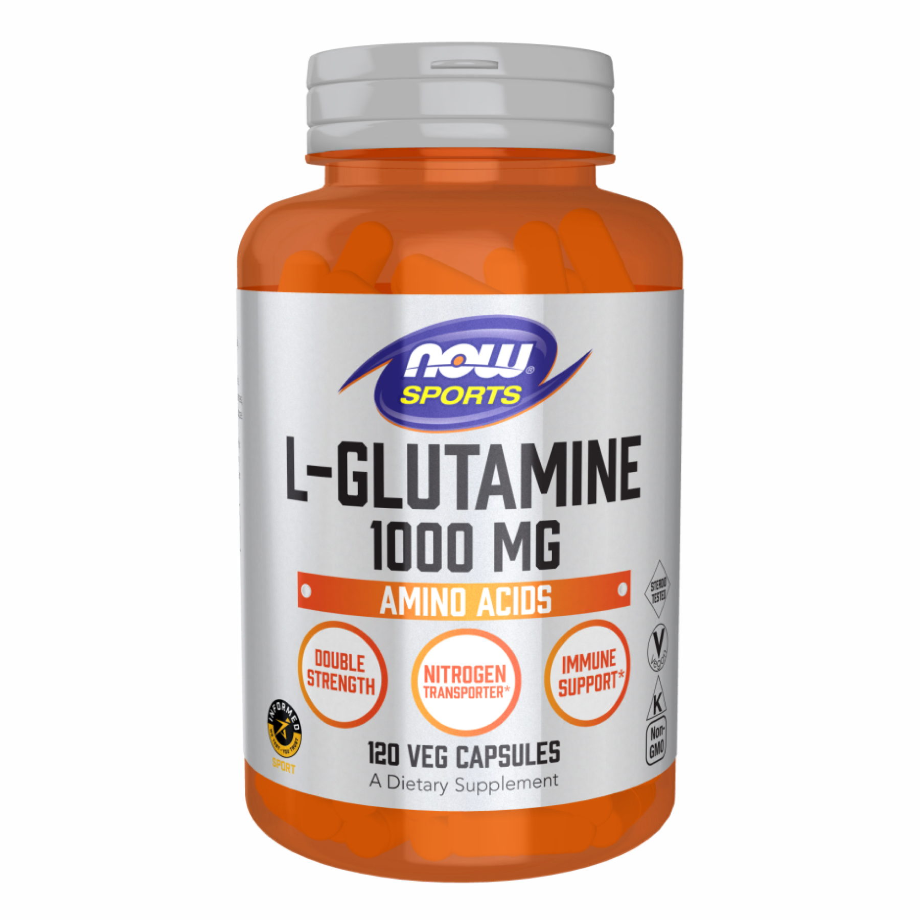 L-Glutamine 1000mg - 120 vcaps