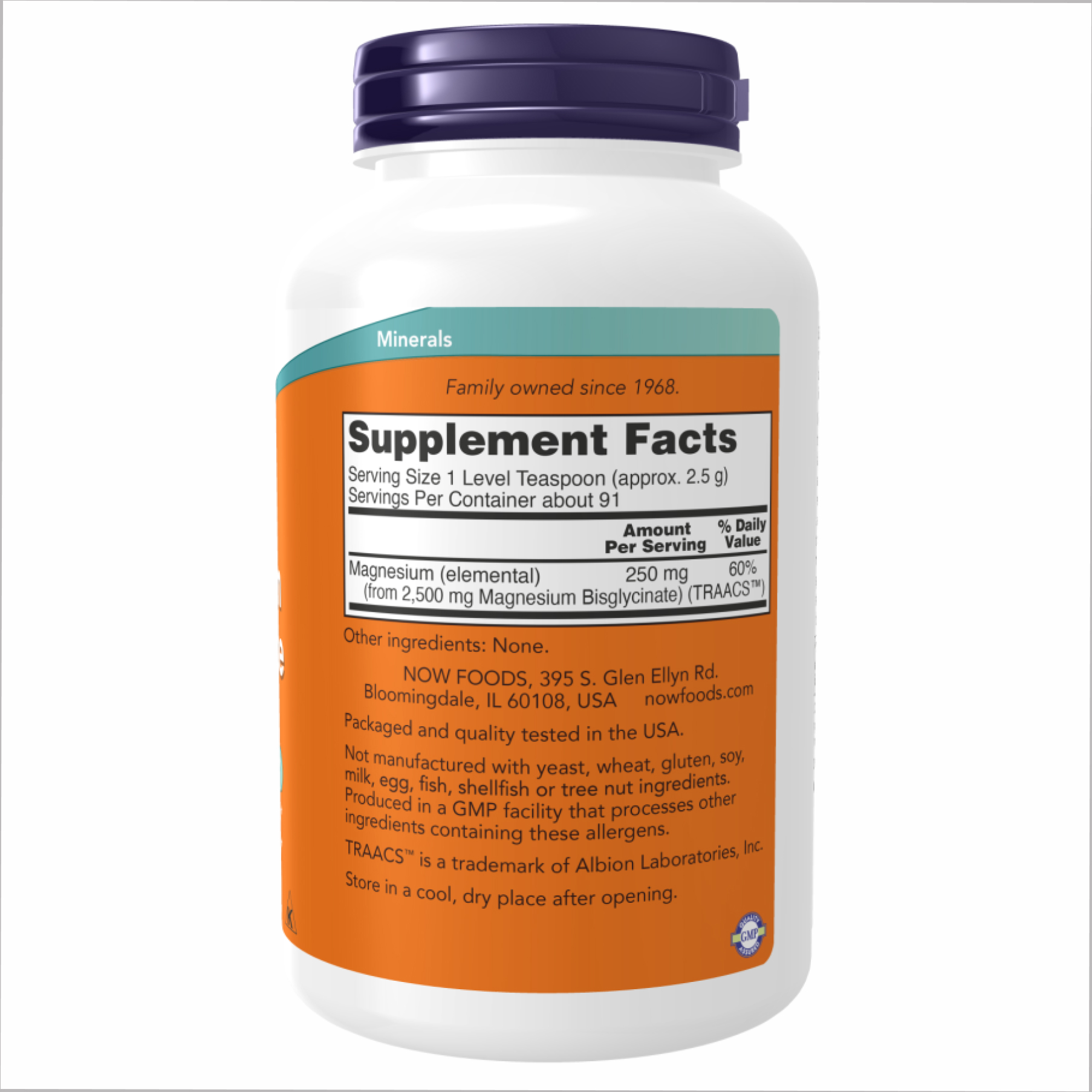 Magnesium Bisglycinate Powder - 8 oz. - Зображення 2