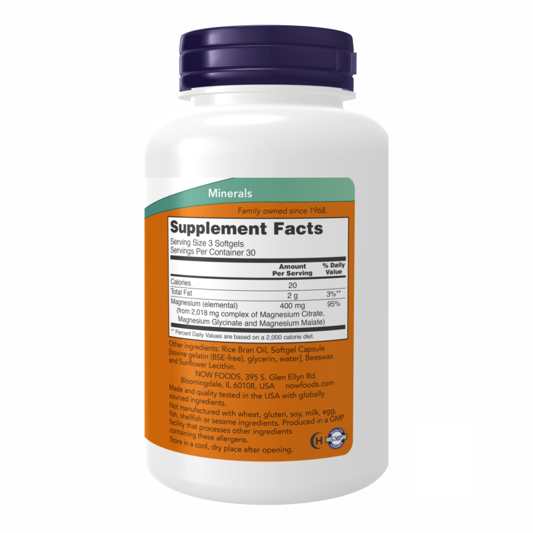 Magnesium Citrate 134mg - 90 sgels - Зображення 2