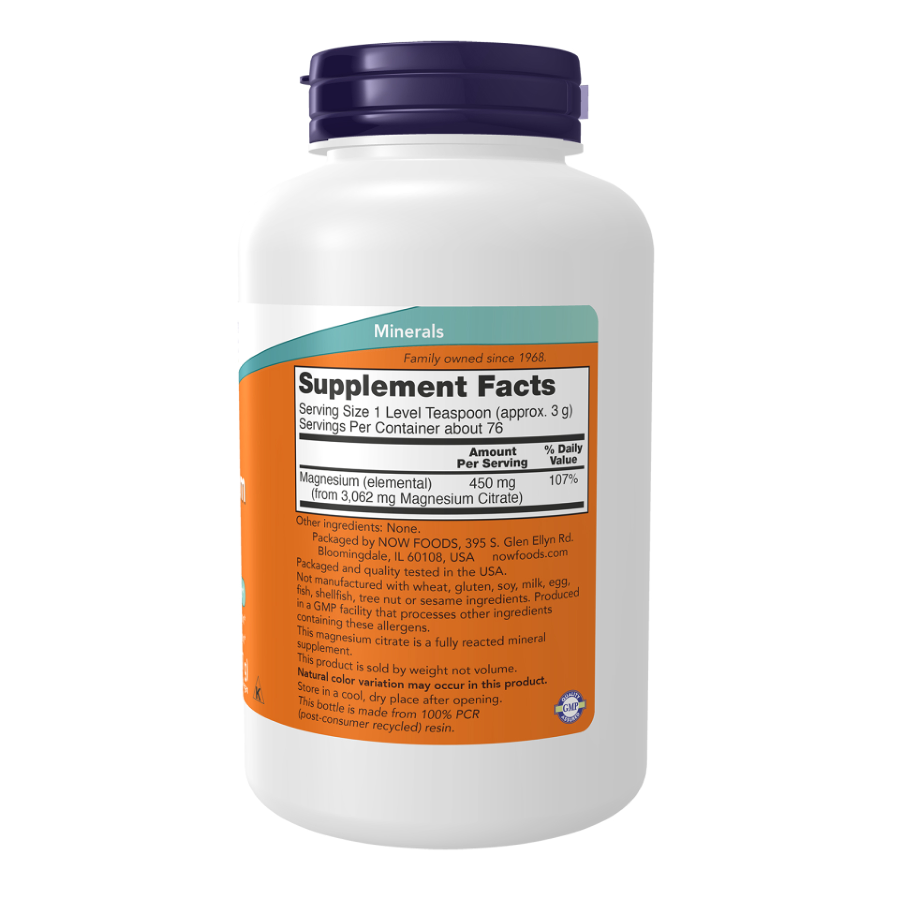 Magnesium Citrate Powder - 8 oz - Зображення 2