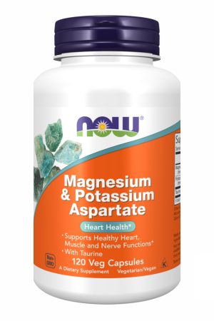 Magnesium & Potassium Aspartate - 120 vcaps