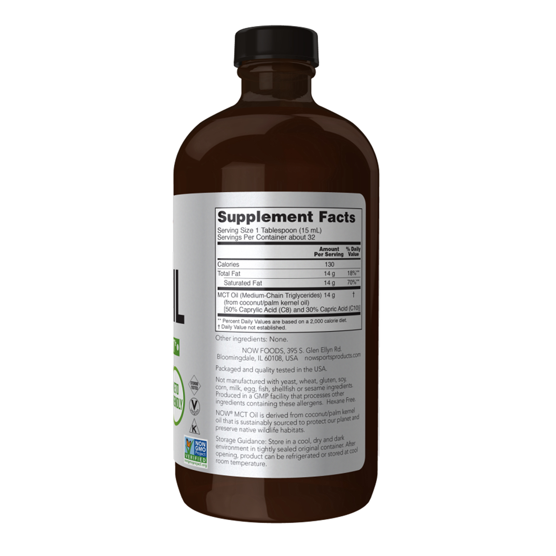 MCT Oil - 16 fl oz - Зображення 2