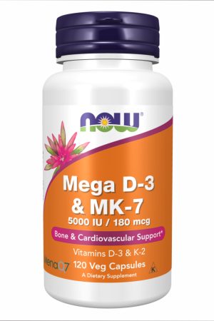 MEGA D-3 & MK-7 - 120 vcaps