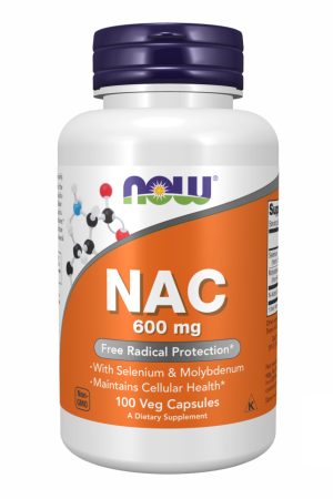 NAC-Acetyl Cysteine 600mg - 100 vcaps
