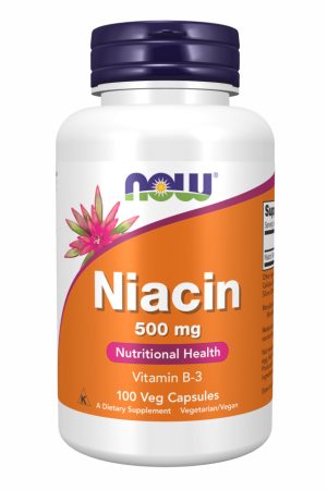 Niacin 500mg - 100 vcaps