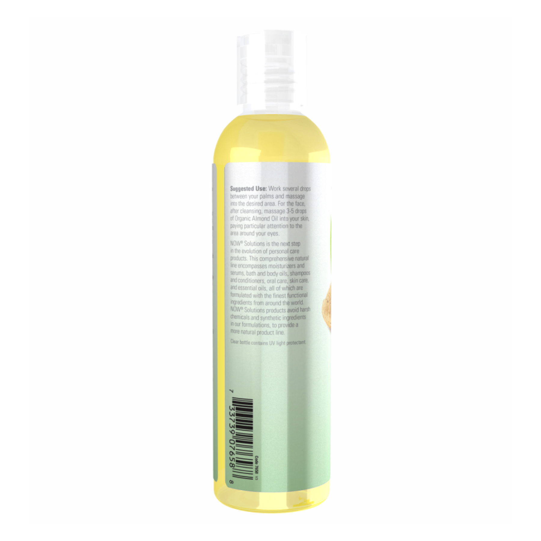 Organic Almond Oil - 8 oz - Зображення 3