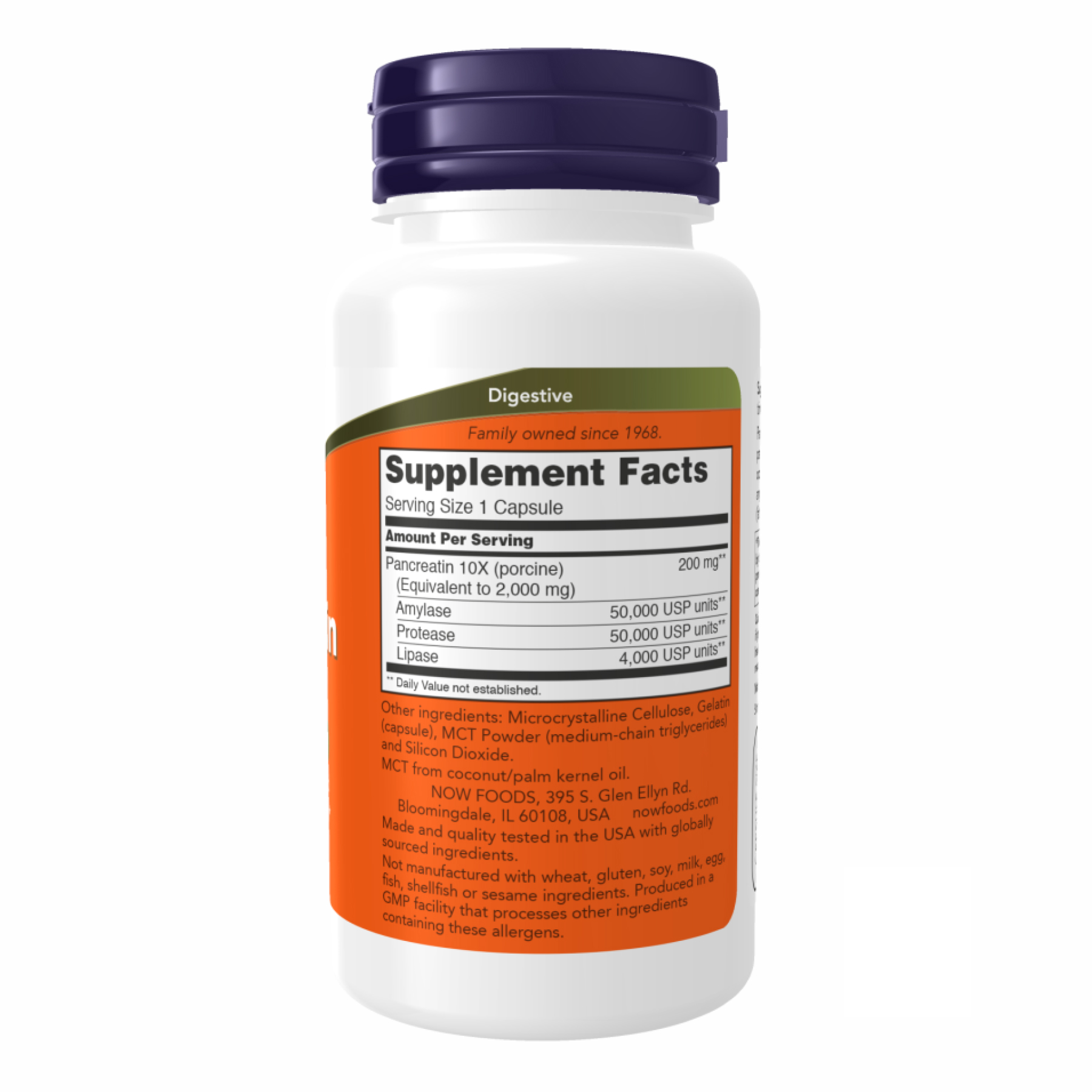 Pancreatin 2000 - 100 caps - Зображення 2