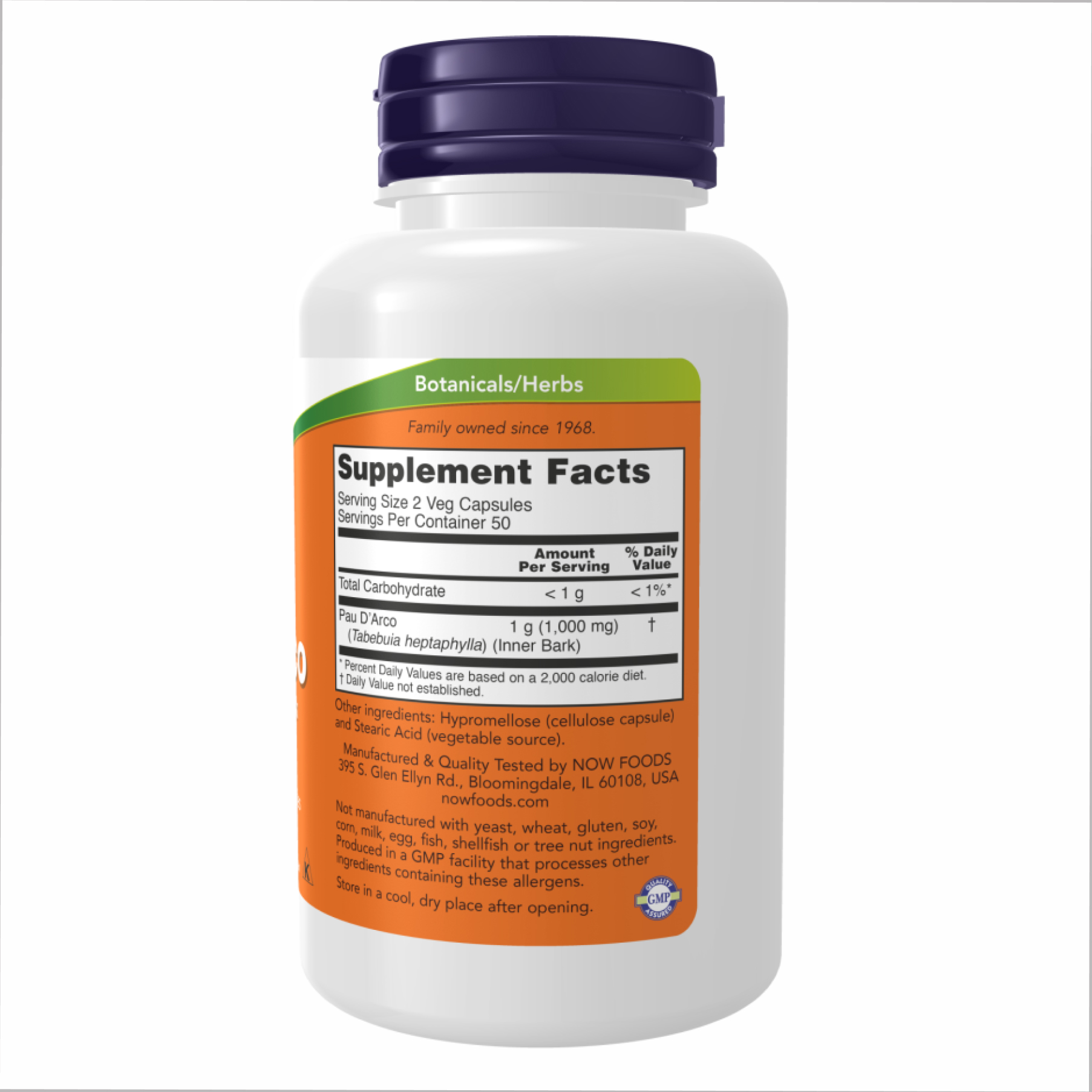 Pau D' Arco 500mg - 100 vcaps - Зображення 2