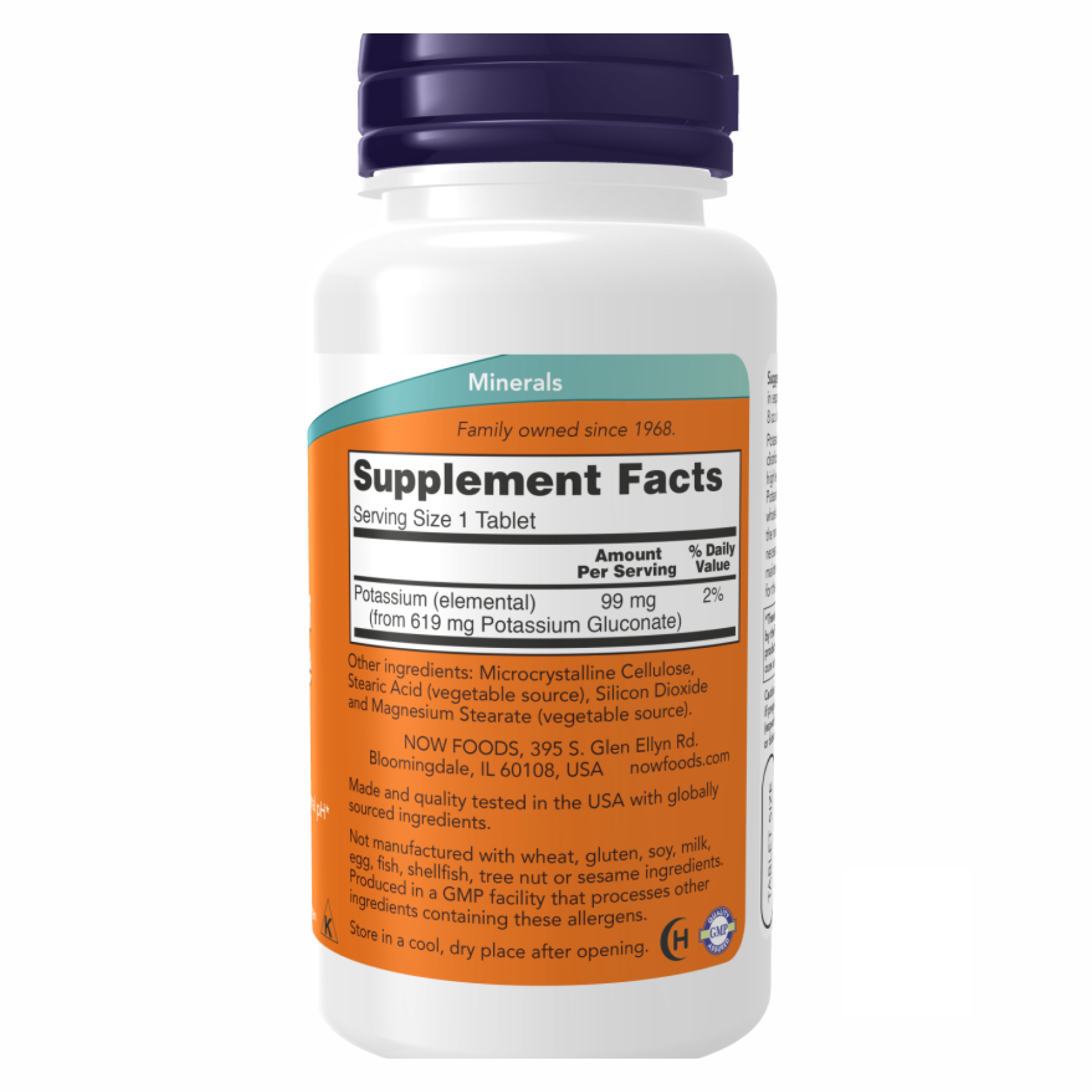 Potassium Gluconate 99mg - 100 tabs - Зображення 2