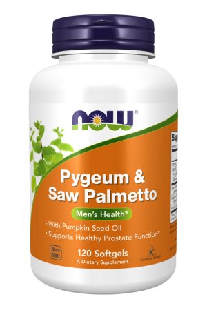 Pygeum & Saw Palmetto 25/80mg - 120 sgels
