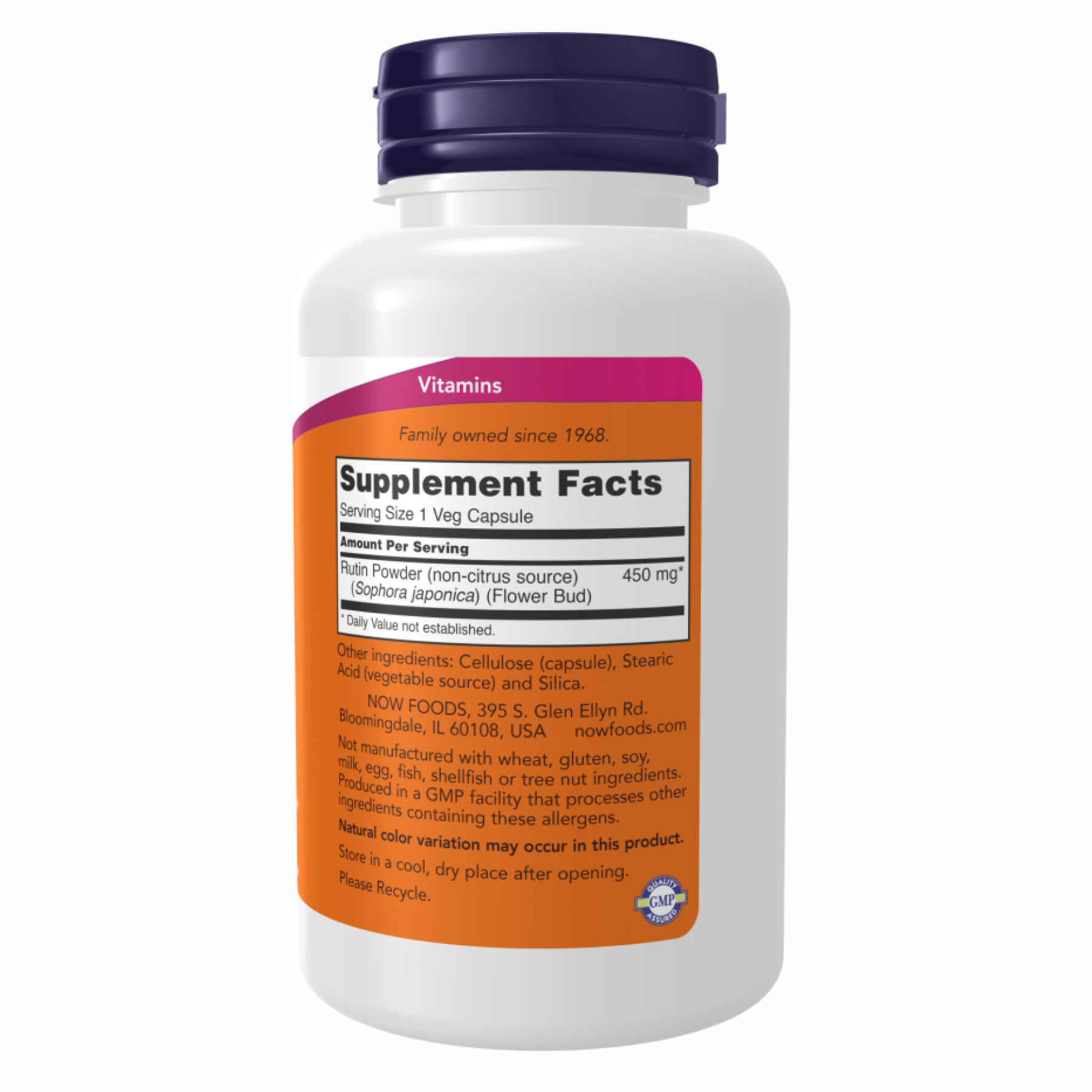 Rutin 450 mg - 100 vcaps - Зображення 2