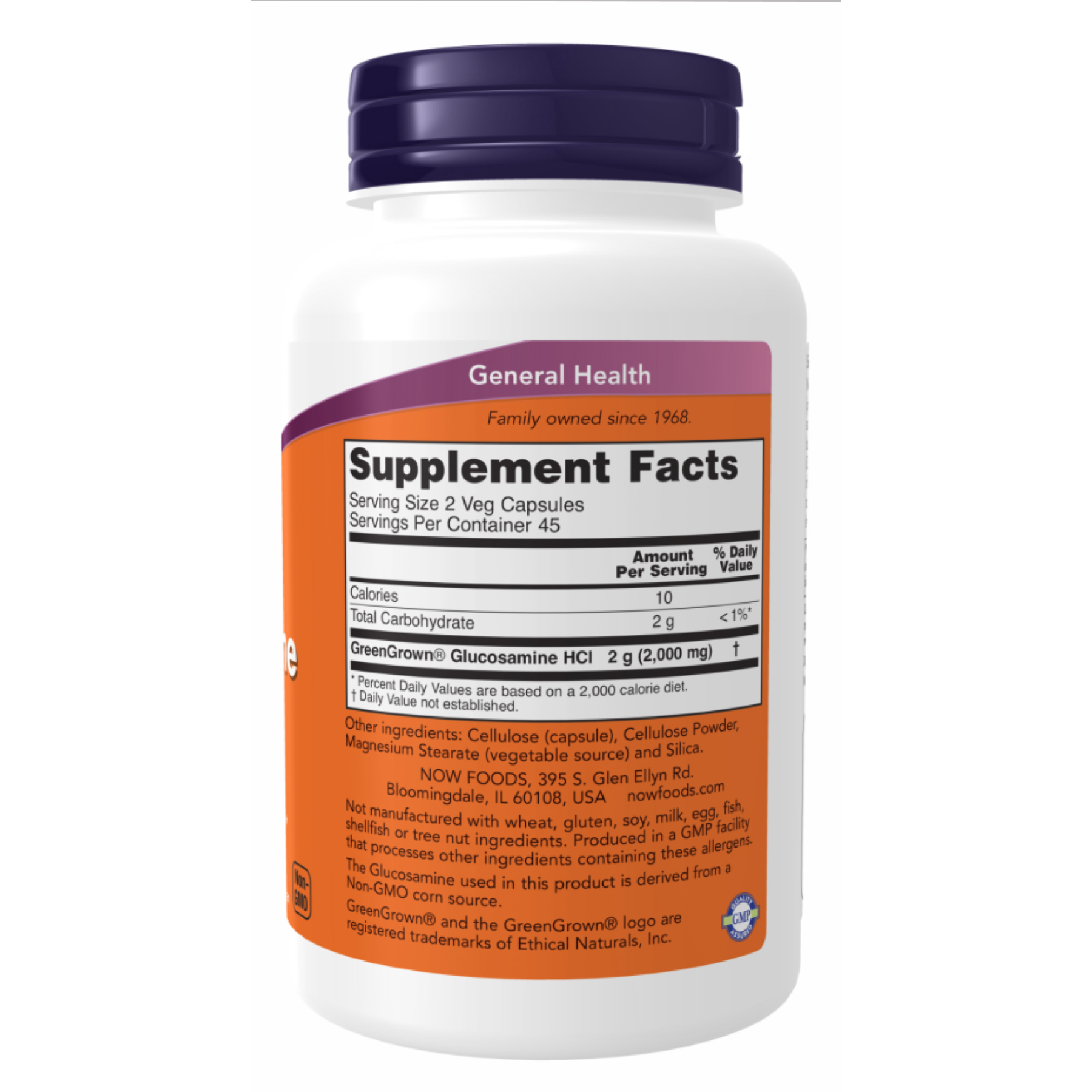 Veg Glucosamine 1000mg - 90 vcaps - Зображення 2