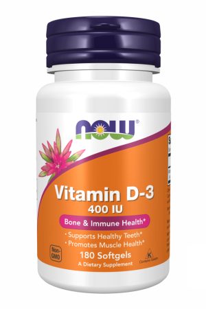 VIT D-3 400 IU - 180 sgels